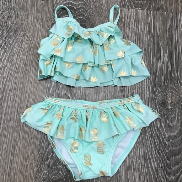 cute pineapple bathing suits